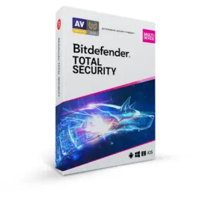 Bitdefender Total Security 1 User 3 Year Email Delivery