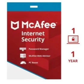McAfee Internet Security  1 User 1 Device Product Key