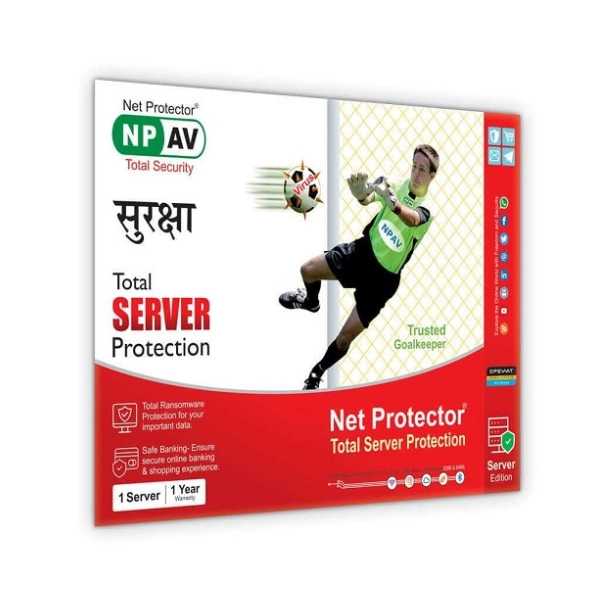 Net Protector Total Security Server Edition 1 User 1 Year Email Delivery