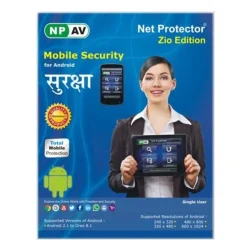 Net Protector Antivirus Mobile Security 1 User ! Year Email Delivery