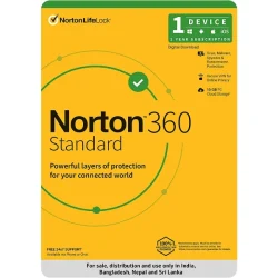 Norton 360 Standard 3 User 1 Year Email Delivery