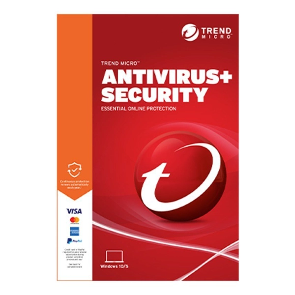 Trend Micro Antivirus Plus 1 User 3 Year Email Delivery