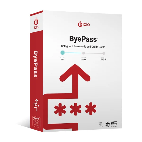 iolo ByePass Password Manager Key 1 PC 1 year